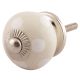 Cream Dotted Small Ceramic Drawer Knobs Online 
